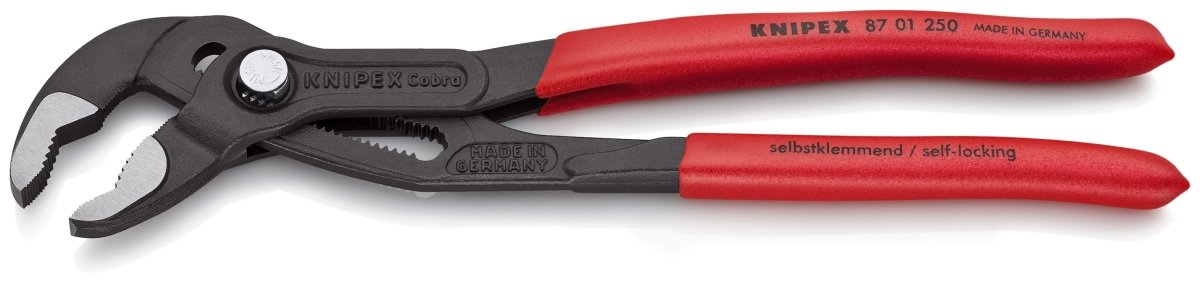Knipex Cobra® High - Tech Water Pump Pliers 10" 87 01 250 - Mr. Tools