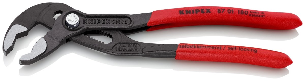 Knipex Cobra® High - Tech Water Pump Pliers 7 1/4" 87 01 180 - Mr. Tools