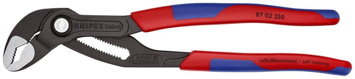 Knipex Cobra® Water Pump Pliers 10" 87 02 250 - Mr. Tools