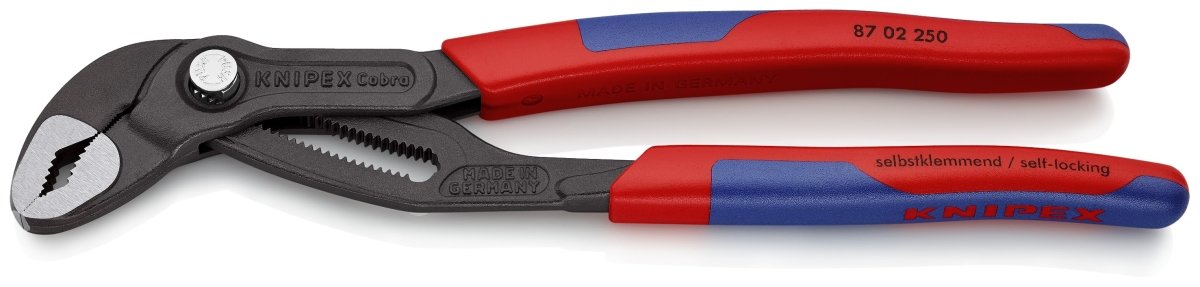 Knipex Cobra® Water Pump Pliers 10" 87 02 250 - Mr. Tools