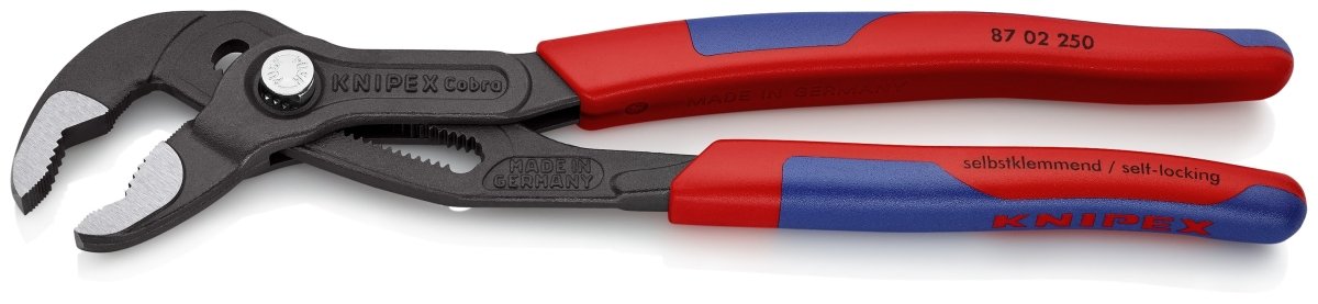 Knipex Cobra® Water Pump Pliers 10" 87 02 250 - Mr. Tools