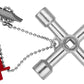 Knipex Control Cabinet Key 00 11 03 - Mr. Tools