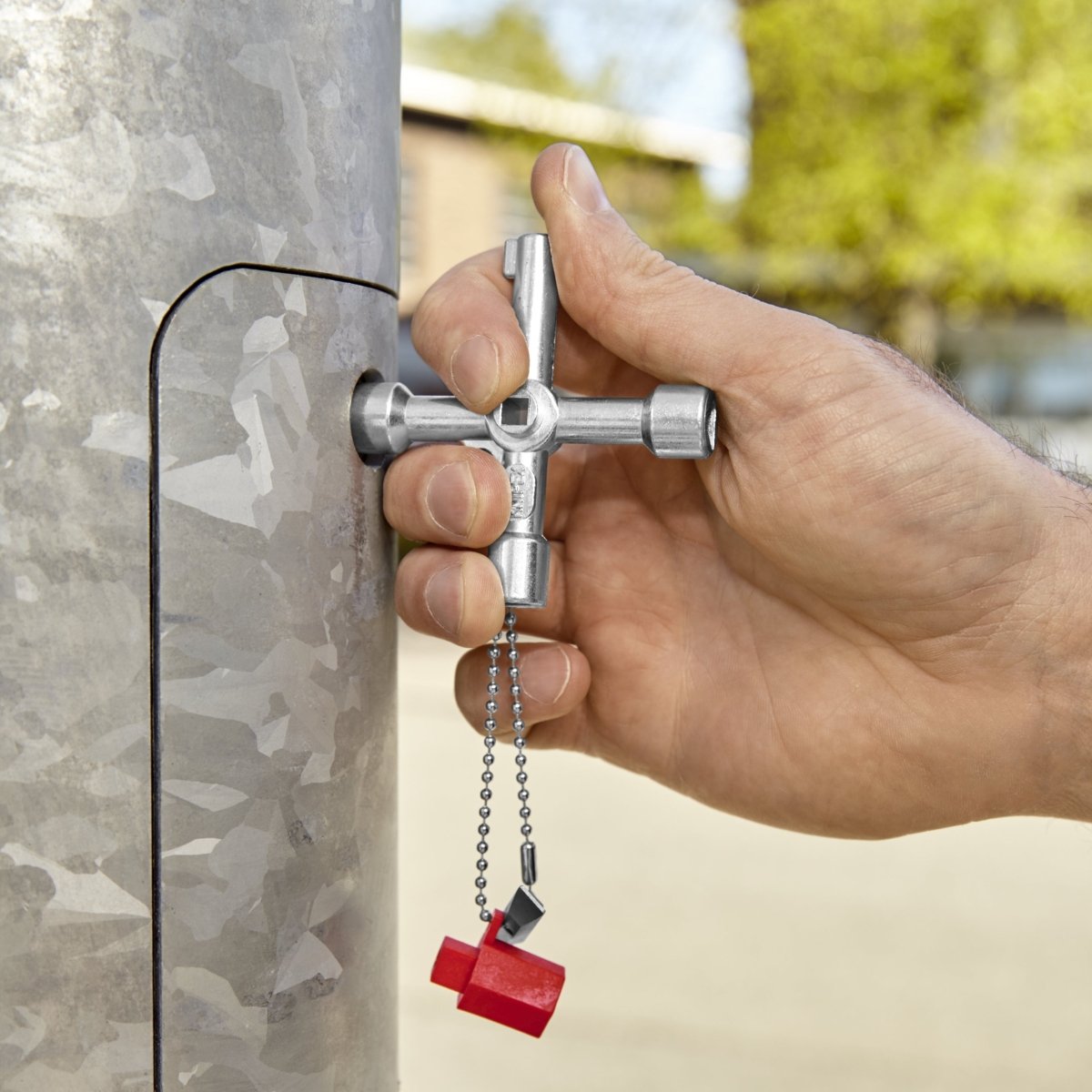 Knipex Control Cabinet Key 00 11 03 - Mr. Tools