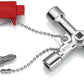 Knipex Control Cabinet Key 00 11 03 - Mr. Tools