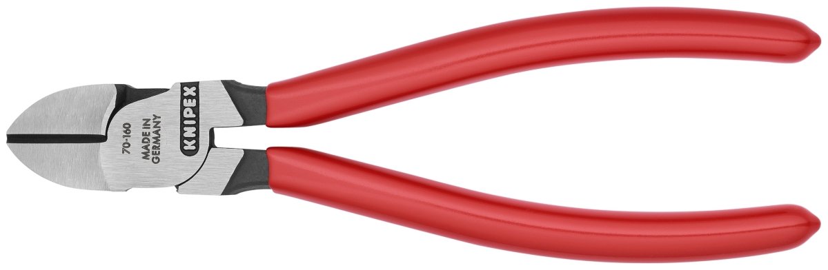 Knipex Diagonal Cutters 6 1/4" 70 01 160 - Mr. Tools