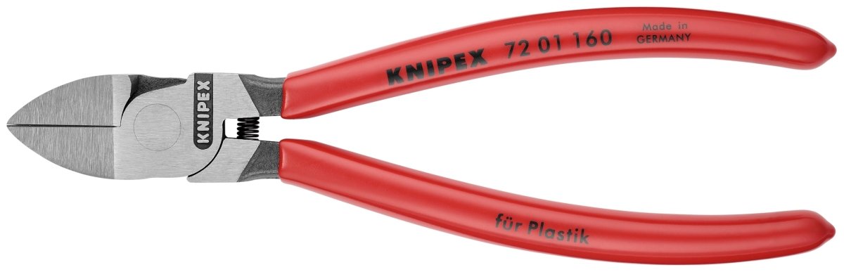 Knipex Diagonal Cutters 6 1/4" 72 01 160 - Mr. Tools