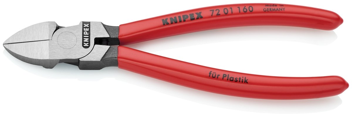Knipex Diagonal Cutters 6 1/4" 72 01 160 - Mr. Tools