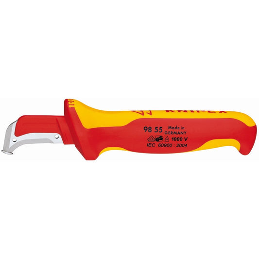 Knipex Dismantling Knife 1000V Insulted 98 55 - Mr. Tools