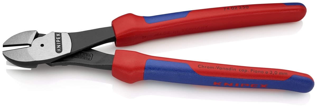 Knipex High Leverage Diagonal Cutters 10" 74 02 250 - Mr. Tools