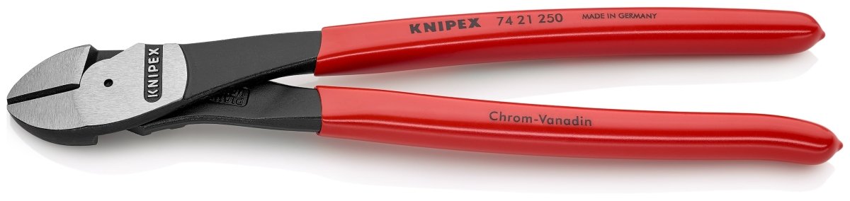 Knipex High Leverage Diagonal Cutters 10" 74 21 250 - Mr. Tools