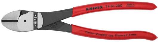 Knipex High Leverage Diagonal Cutters 8" 74 01 200 - Mr. Tools