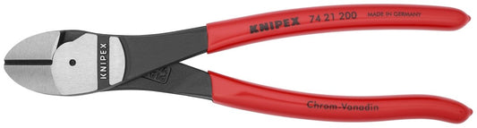Knipex High Leverage Diagonal Cutters 8" 74 21 200 - Mr. Tools