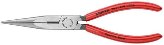 Knipex Long Nose Pliers With Side Cutter 8" 26 11 200 - Mr. Tools