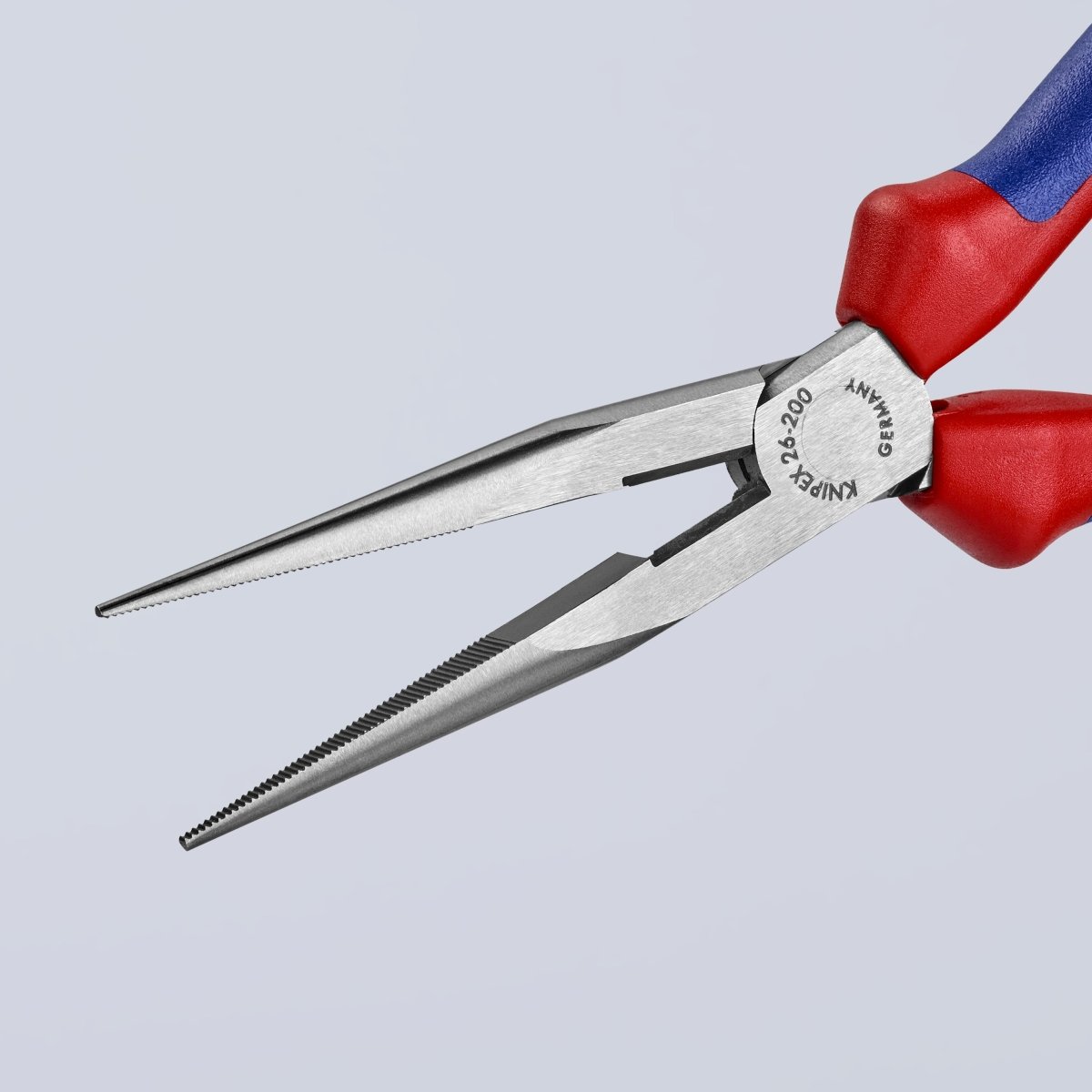 Knipex Long Nose Pliers With Side Cutter 8" 26 12 200 - Mr. Tools