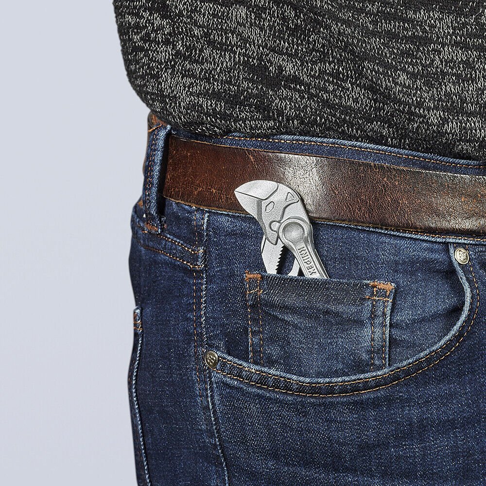 Knipex Mini Pliers Wrench XS - 4" Compact Pliers - 86 04 100 - Mr. Tools