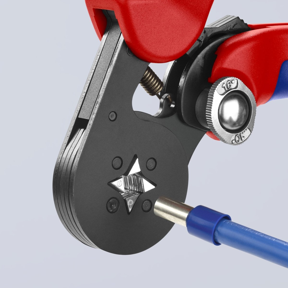 Knipex Self Adjusting Crimping Pliers 7 1/4" 97 53 04 - Mr. Tools