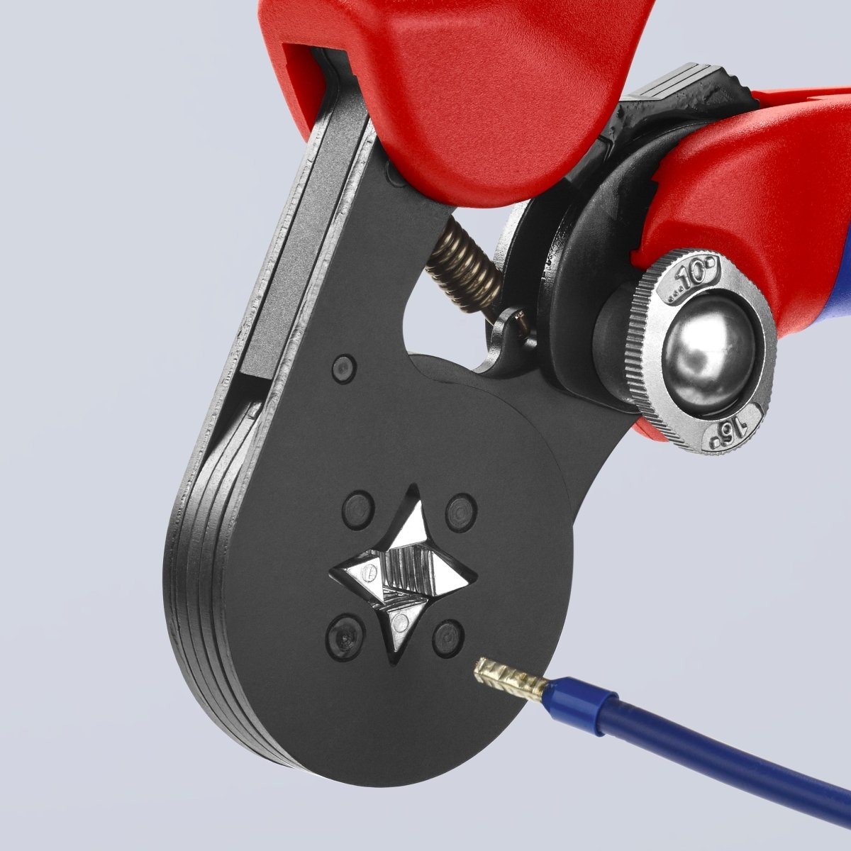 Knipex Self Adjusting Crimping Pliers 7 1/4" 97 53 04 - Mr. Tools