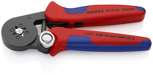 Knipex Self Adjusting Crimping Pliers 7 1/4" 97 53 04 - Mr. Tools