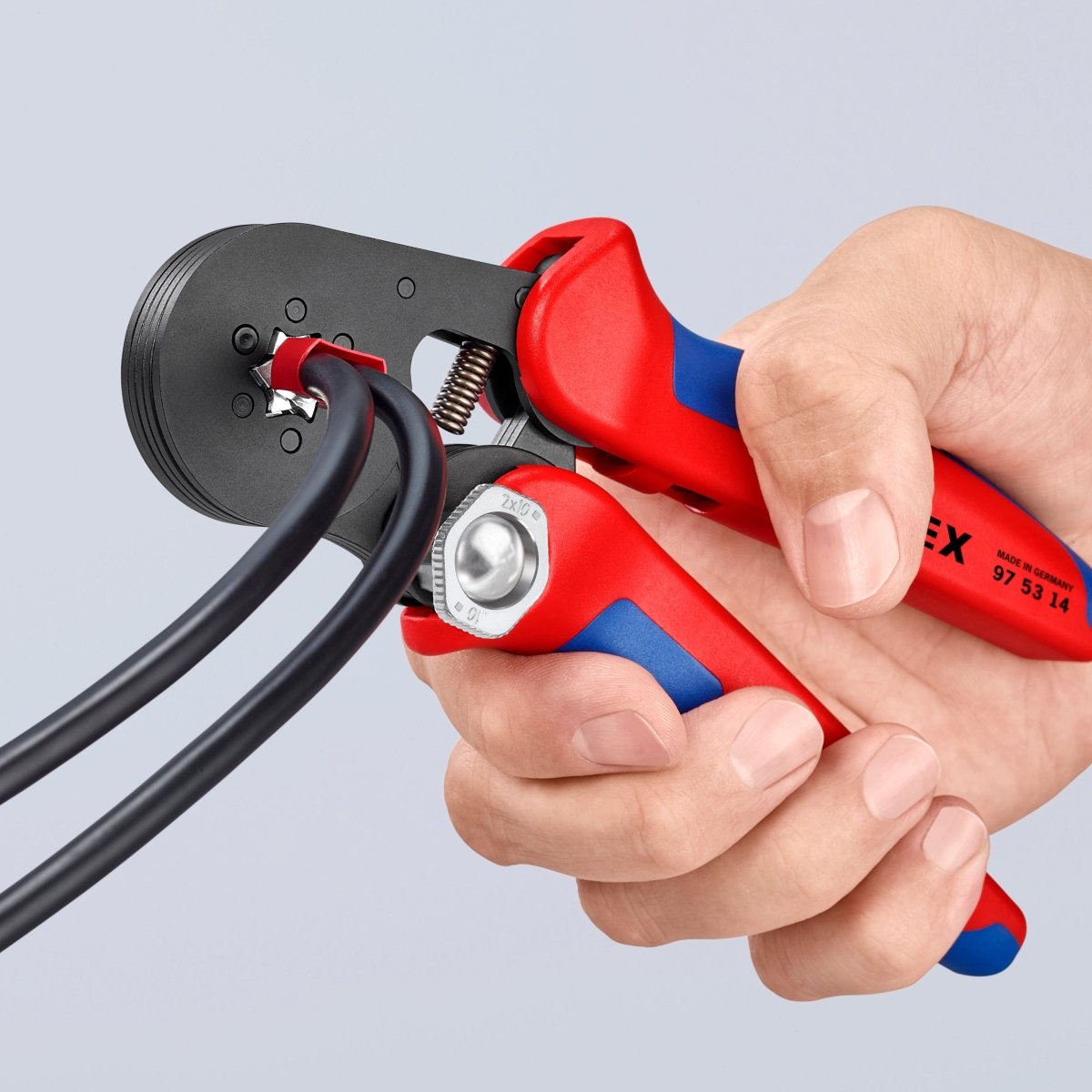 Knipex Self Adjusting Crimping Pliers 7 1/4" 97 53 14 - Mr. Tools