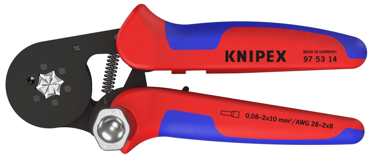 Knipex Self Adjusting Crimping Pliers 7 1/4" 97 53 14 - Mr. Tools