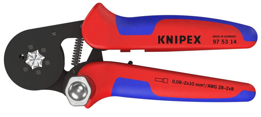 Knipex Self Adjusting Crimping Pliers 7 1/4" 97 53 14 - Mr. Tools