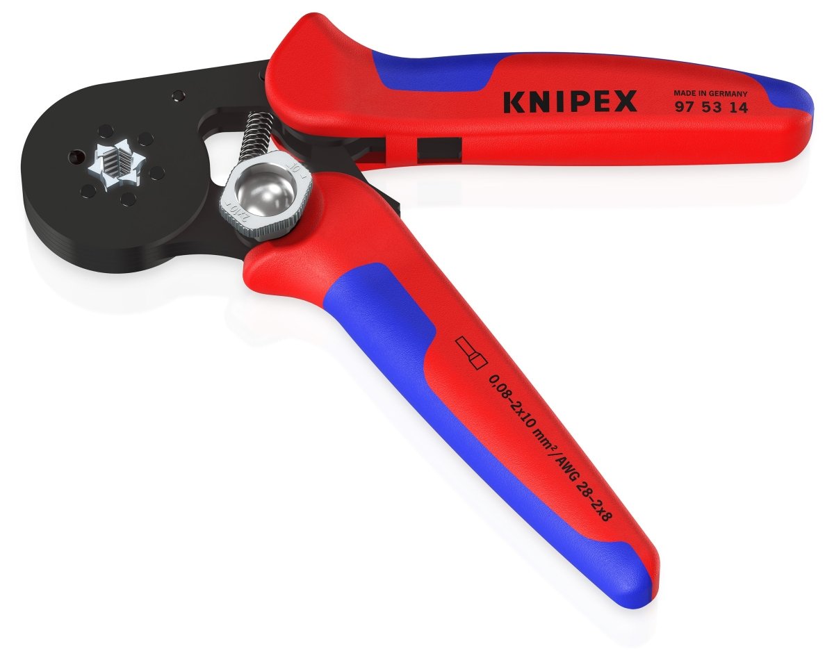 Knipex Self Adjusting Crimping Pliers 7 1/4" 97 53 14 - Mr. Tools