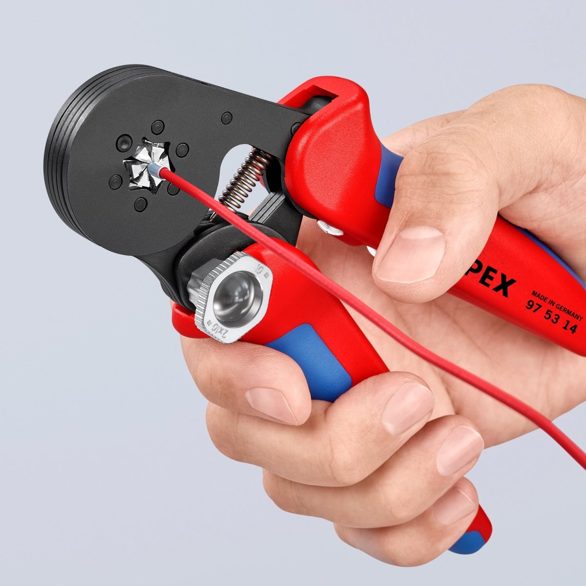 Knipex Self Adjusting Crimping Pliers 7 1/4" 97 53 14 - Mr. Tools