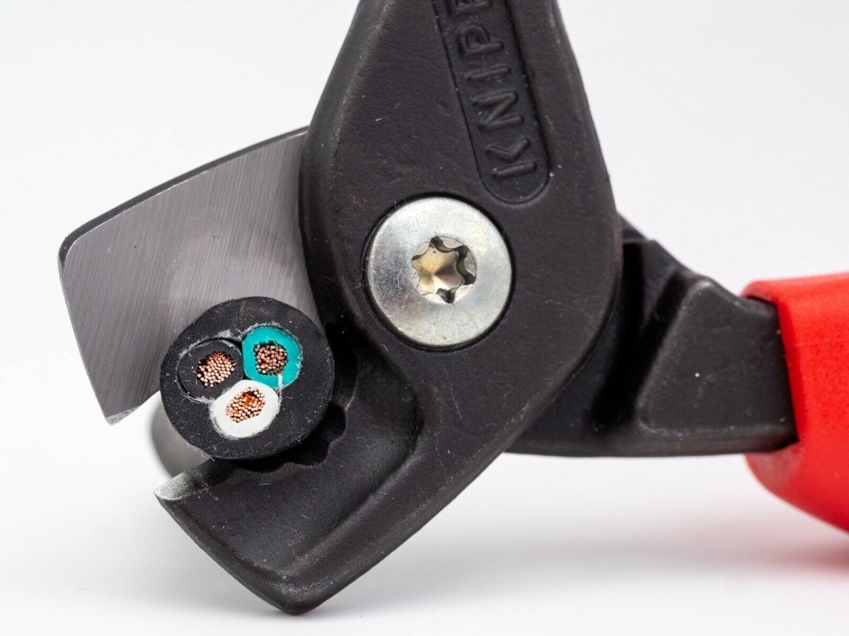 Knipex Stepcut Cutting Edge Cable Shears 6 1/4" 95 12 160 - Mr. Tools