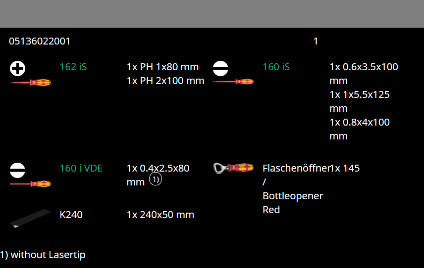 Wera 100 iS/7 VDE Set 2 Kraftform Insulated Screwdriver Set 7 Piece 05136022001 - Mr. Tools