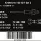 Wera 100 iS/7 VDE Set 3 Kraftform Insulated Screwdriver Set 7 Piece 05136018001 - Mr. Tools