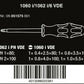 Wera 1060 i/1062 i/6 Kraftform VDE Screwdriver Set 6 Pieces 05051575001 - Mr. Tools