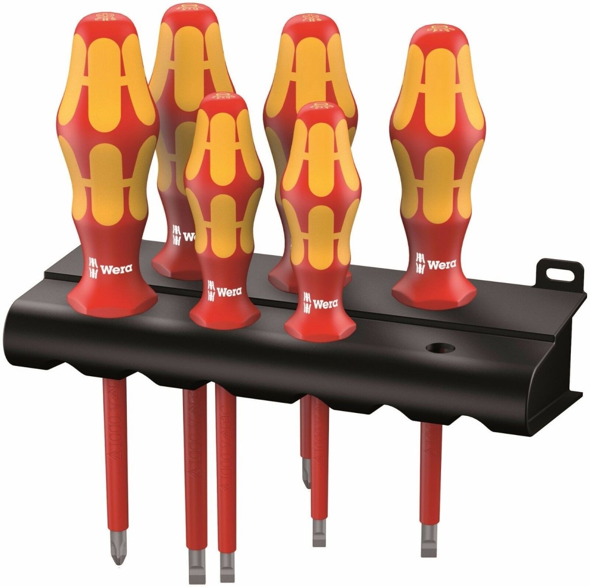 Wera 160 i/6 Kraftform Plus Series 100 VDE Insulated Screwdriver Set 05006145001 - Mr. Tools