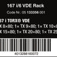 Wera 167 i/6 Kraftform VDE Insulated TORX® Screwdriver Set 6 Pieces 05133356001 - Mr. Tools
