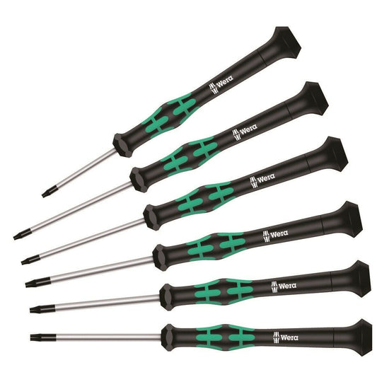 Wera 2067/6 Kraftform Micro Precision TORX® HF Screwdriver Set 05345277001 - Mr. Tools