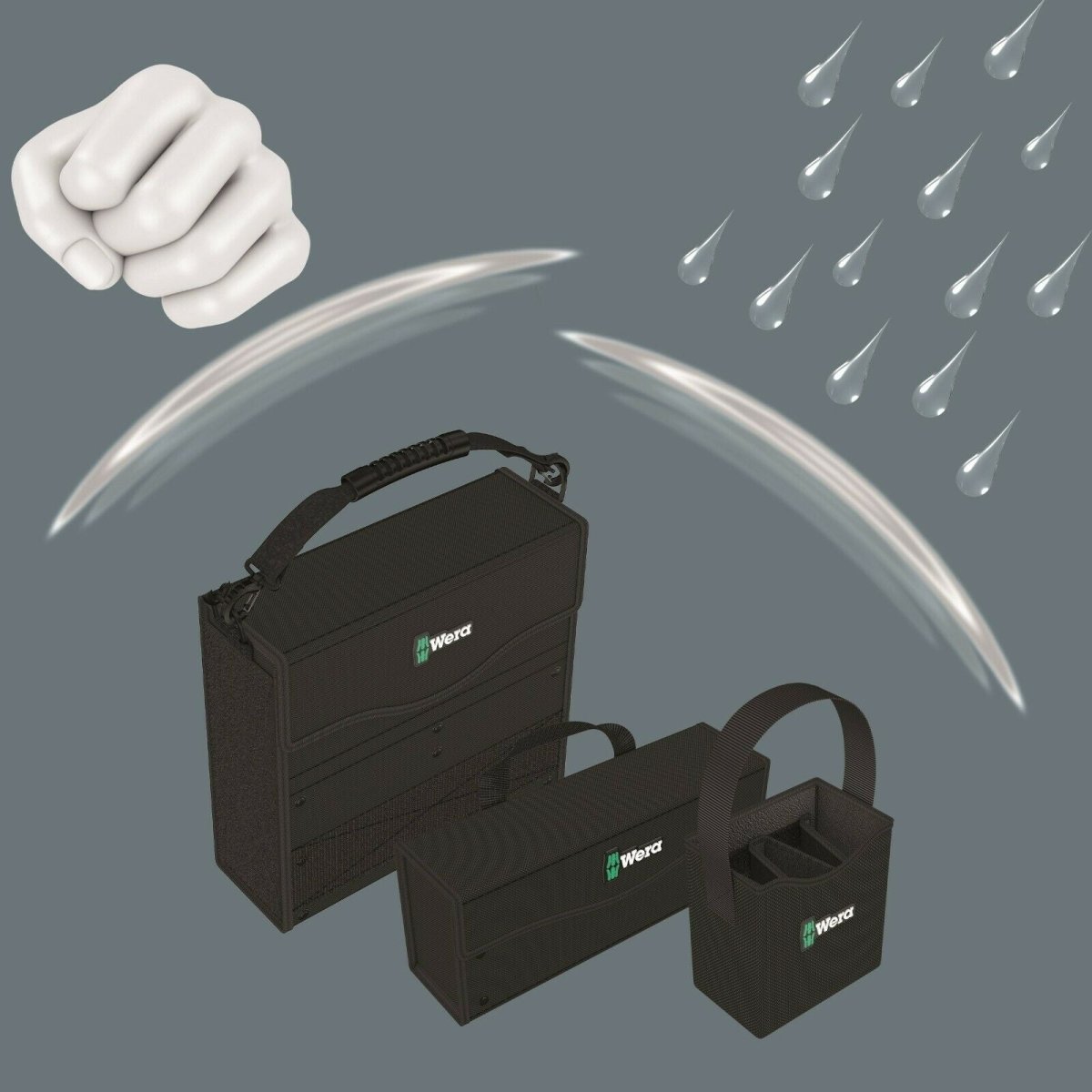 Wera 2go 2 Tool Container 05004351001 - Mr. Tools