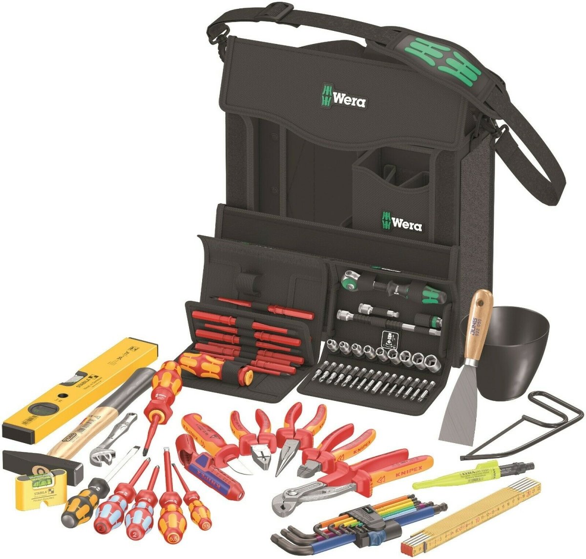 Wera 2go E 1 Electricians Tool Set 73 pieces 05134025001 - Mr. Tools