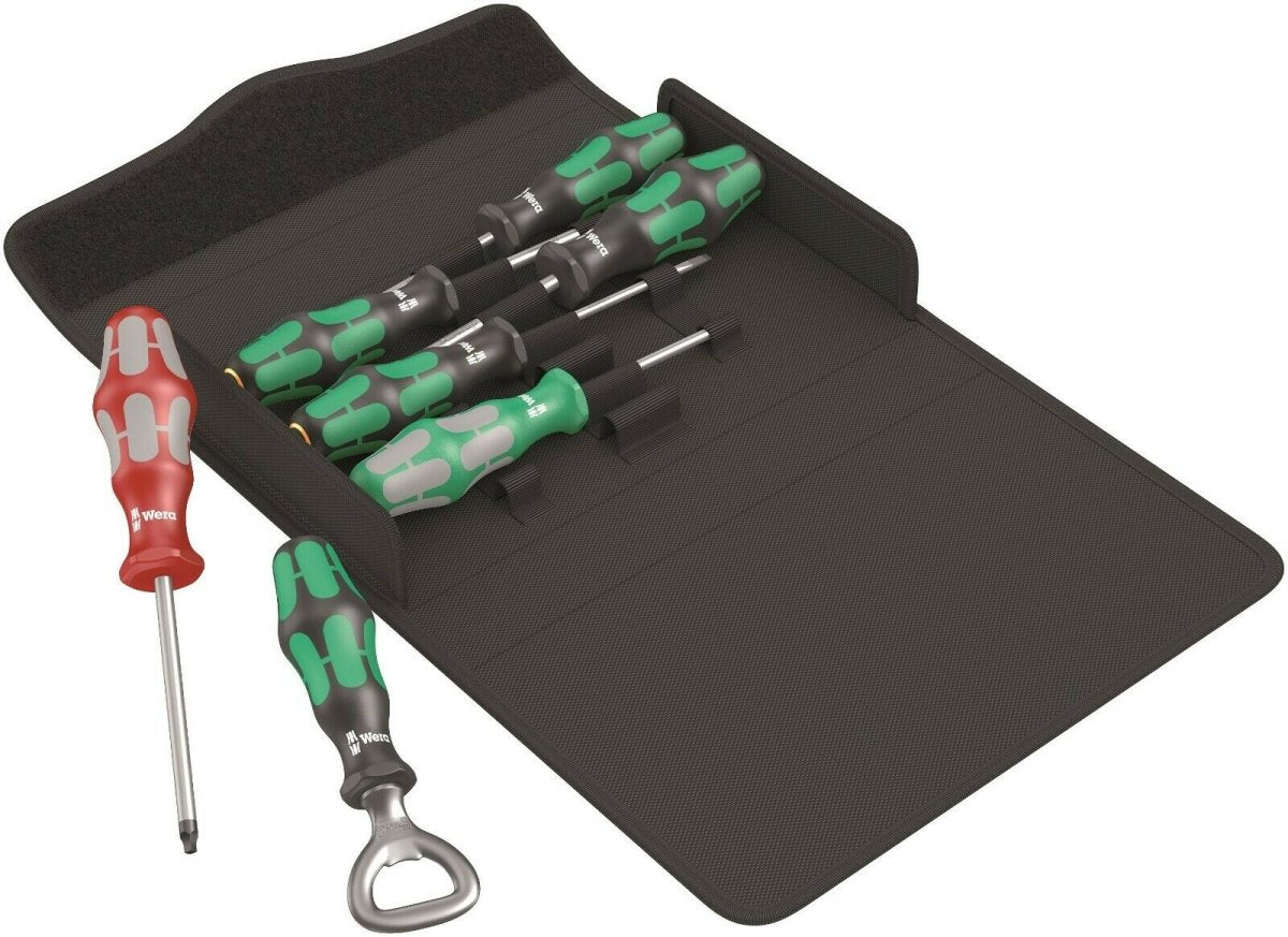 Wera 300/7 Set 4 Kraftform Plus Screwdriver Set 7 Piece 05105626001 - Mr. Tools