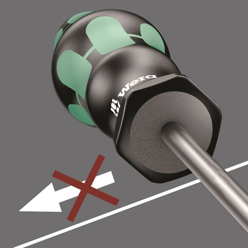 Wera 335/350/355/4 Kraftform Plus Screwdriver Set 200 mm Long 05347736002 - Mr. Tools