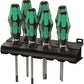 Wera 335/350/367/7 Kraftform Plus Lasertip Screwdriver Set 7 Piece 05320540001 - Mr. Tools