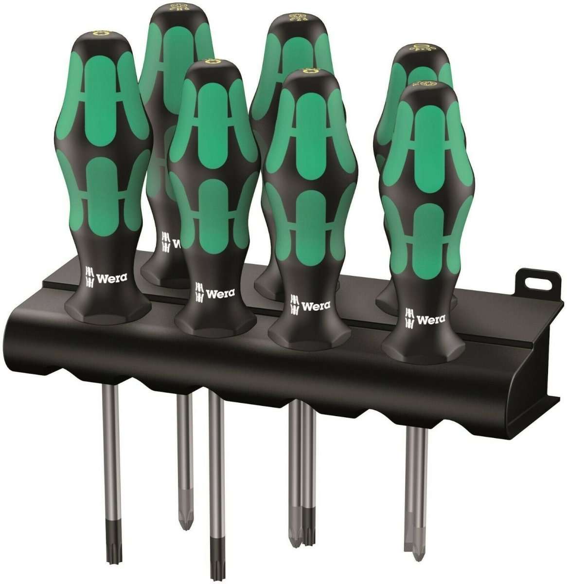 Wera 335/350/367/7 Kraftform Plus Lasertip Screwdriver Set 7 Piece 05320540001 - Mr. Tools