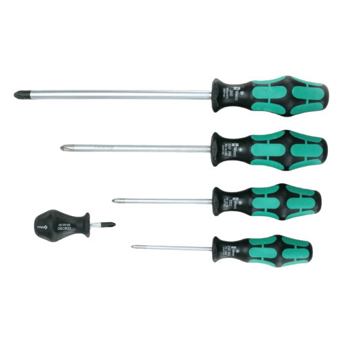 Wera 350/5 Kraftform Plus Screwdriver Set 5 Pieces 05346300001 - Mr. Tools