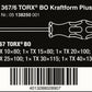 Wera 367/6 BO Kraftform Plus Security TORX® Screwdriver Set 6 Piece 05138250001 - Mr. Tools