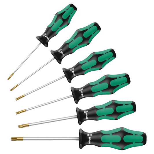 Wera 367/6 Kraftform Plus TORX® HF Screwdriver Set 6 Piece 05345221001 - Mr. Tools