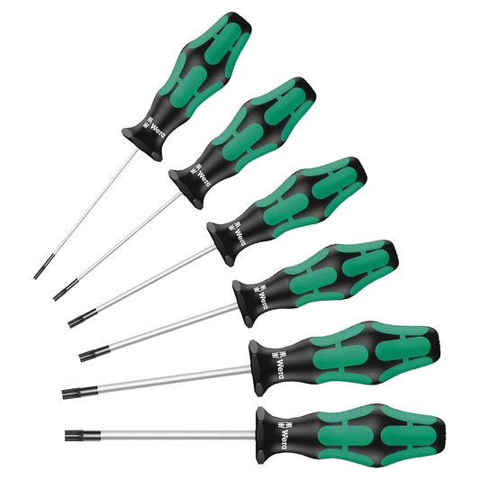 Wera 367/6 Kraftform Plus TORX® Screwdriver Set 6 Piece 05345222001 - Mr. Tools