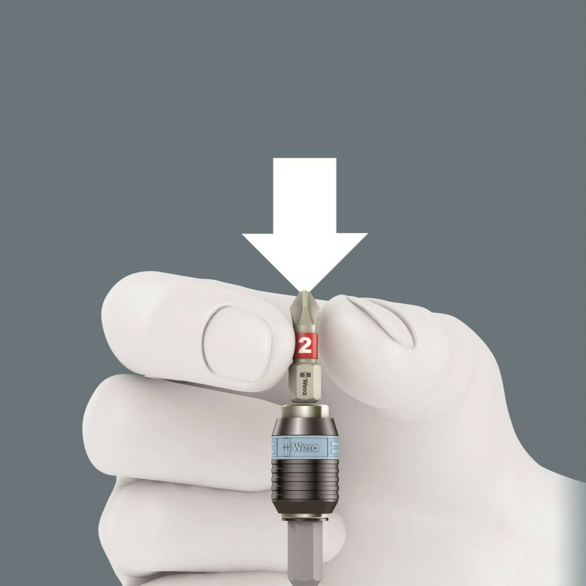 Wera 3816 R Kraftform Kompakt Screwdriver With Stainless Chuck 05051465001 - Mr. Tools