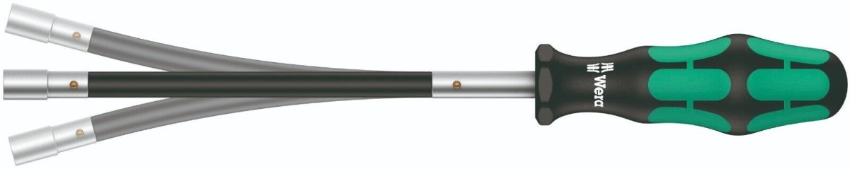 Wera 391 Kraftform Plus Flexible Nut Driver 8mm x 160mm 05028152001 - Mr. Tools