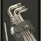 Wera 3950/9 Hex - Plus 1 SB Stainless Steel L - Key Set Metric 9 Pieces 05073544001 - Mr. Tools