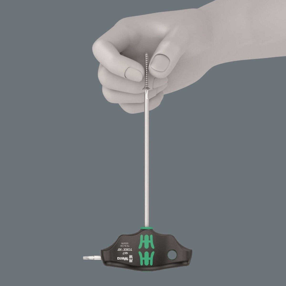 Wera 467/7 HF Set 2 TORX® T - Handle Screwdriver Set With Rack 7 Piece 05023456001 - Mr. Tools