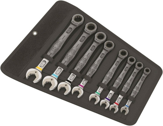 Wera 6000 Joker Ratcheting Combination Wrench Set 8 Piece SAE 05020012001 - Mr. Tools