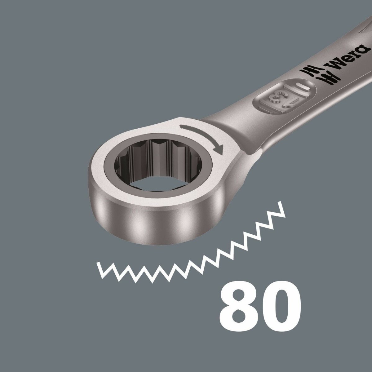 Wera 6000 Joker Ratcheting Combination Wrench Set 8 Piece SAE 05020012001 - Mr. Tools